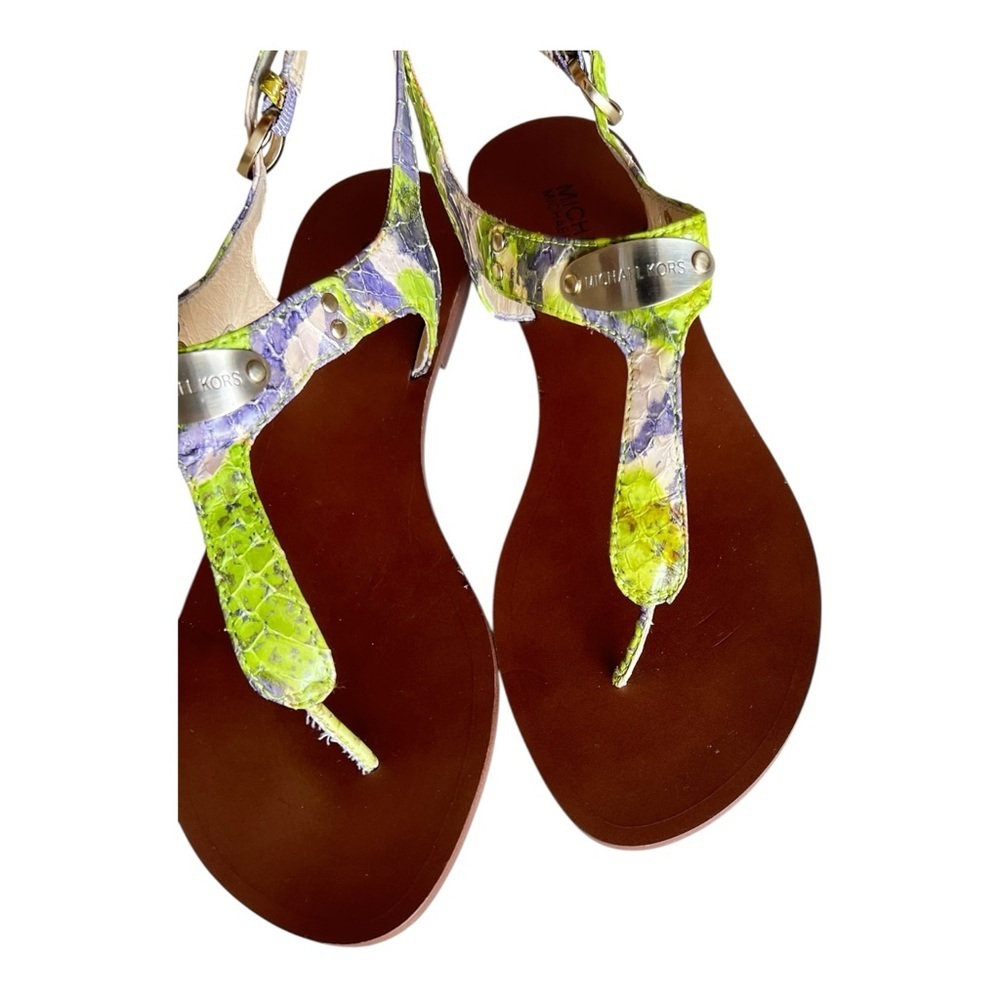 MICHAEL Michael Kors Multicolor Sandals Size 10M - Picture 4 of 5